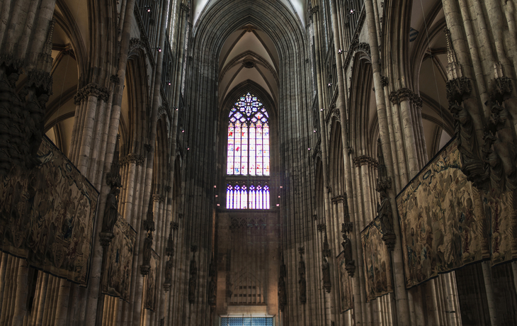 Innenansicht des Kölner Doms