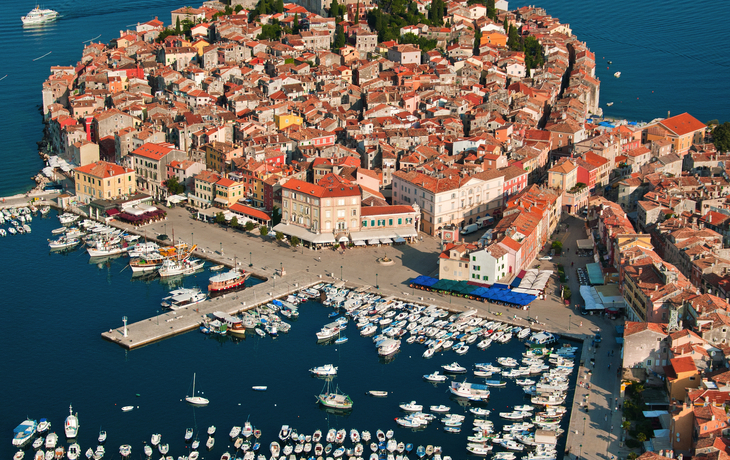 Luftaufnahme von Rovinj